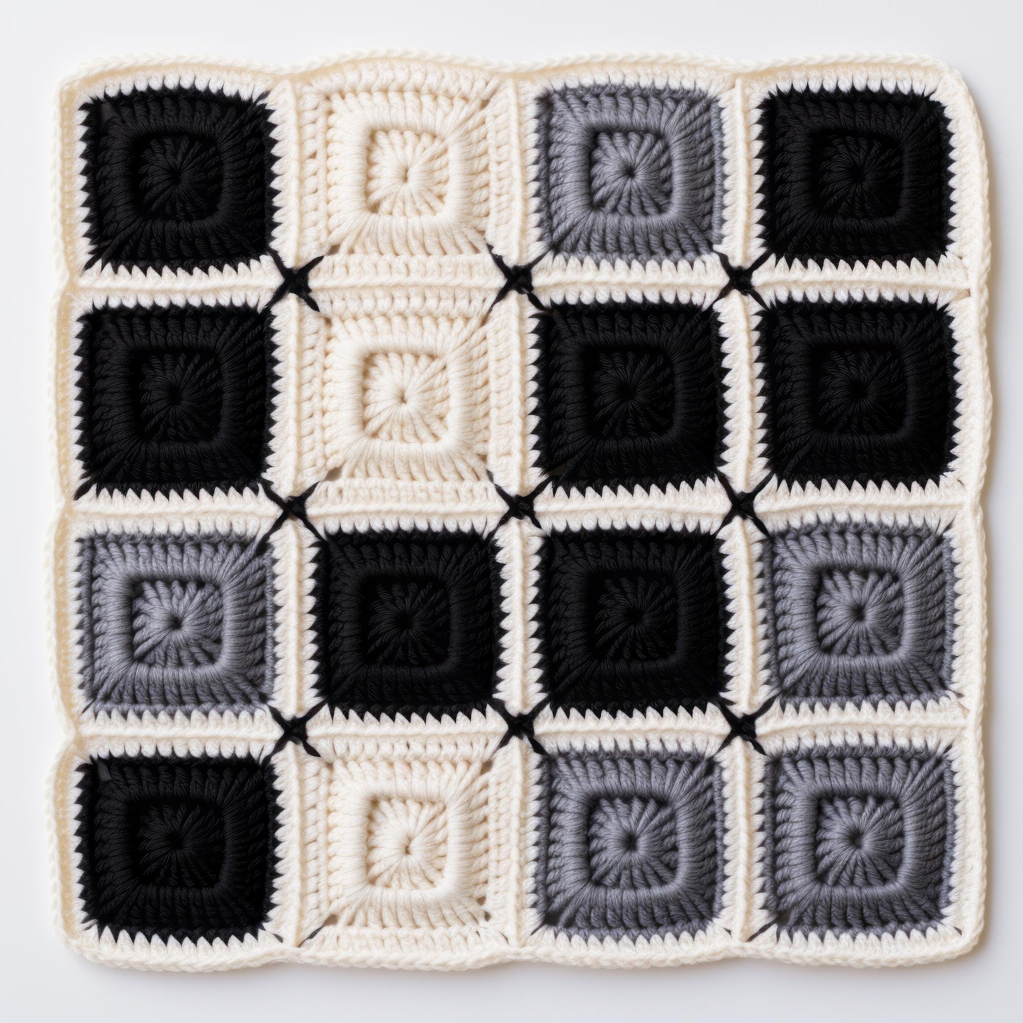 Serie di piccoli patch ricamati